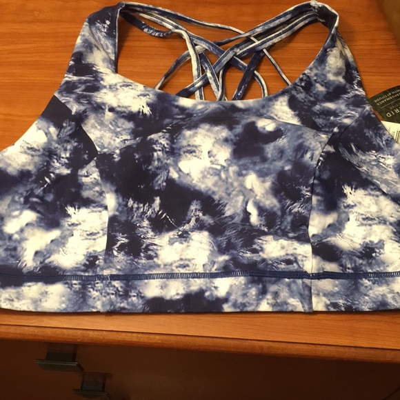 torrid Other - TORRID NWT- Sports Bra- Blue Tie Dye
